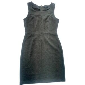 Monteau Dress Women's‎ Size S Gray Sleeveless Career Officer Business Casual